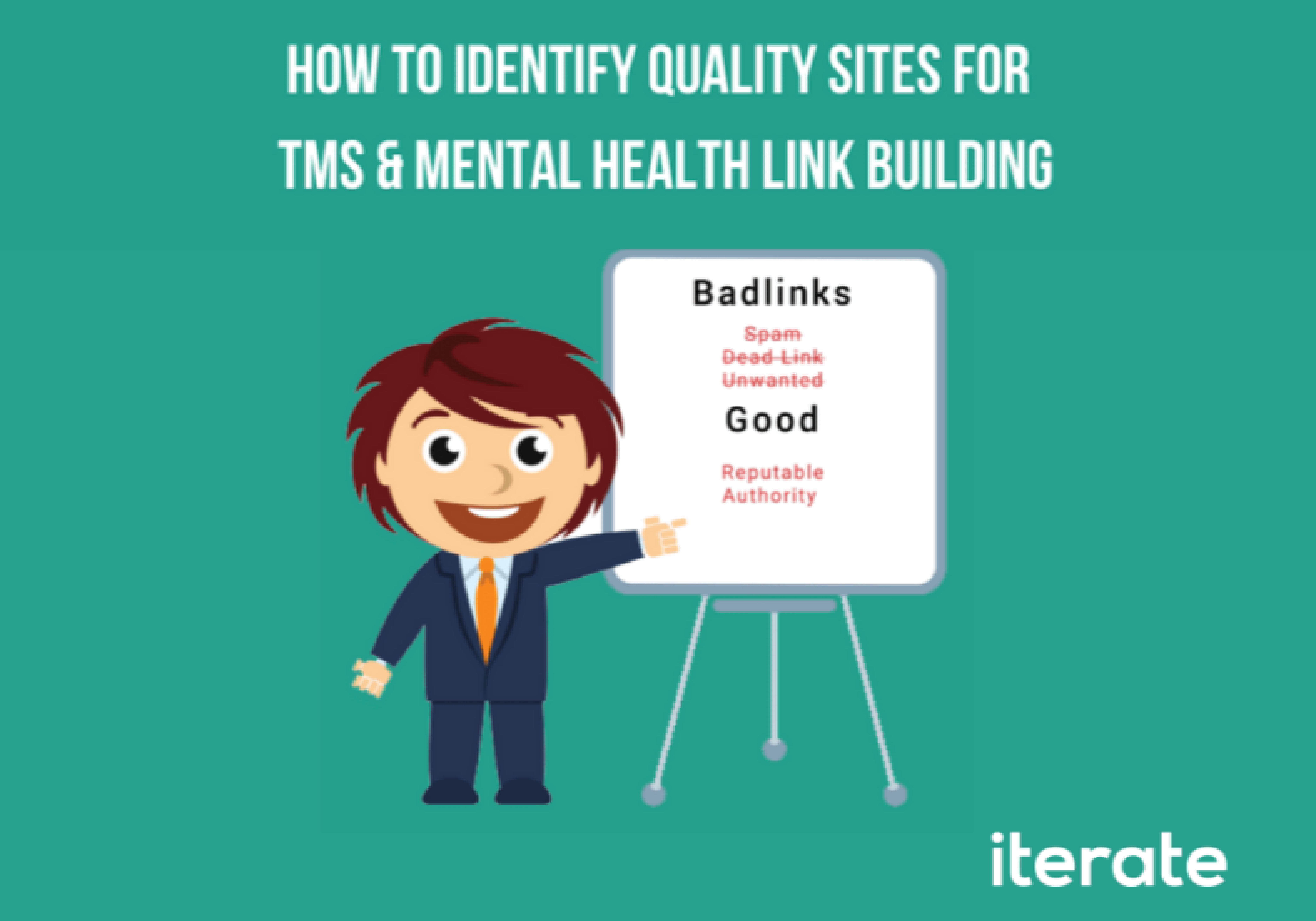 How to identify quality links for TMS and mental health link building